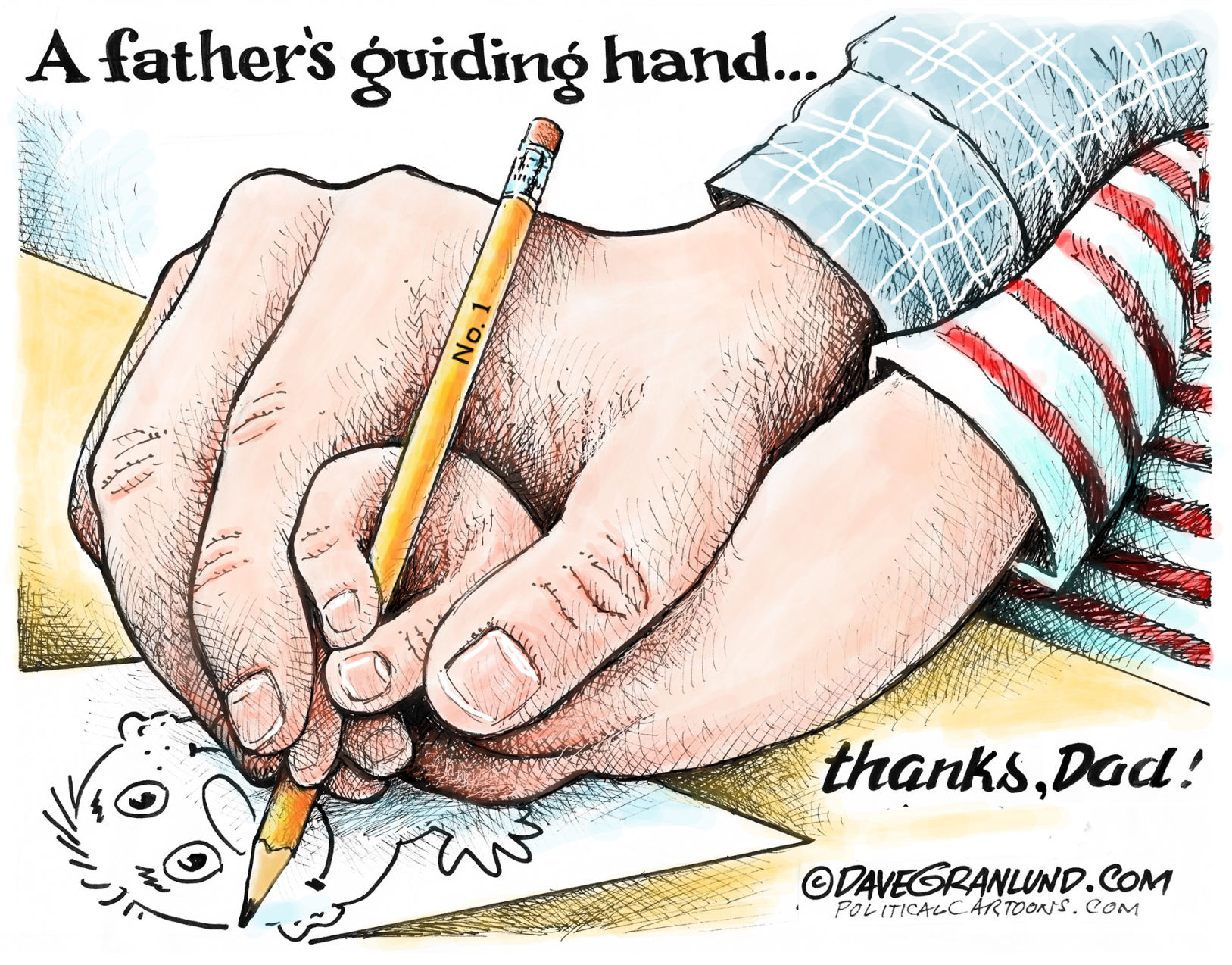 Father's Day cartoon 062020